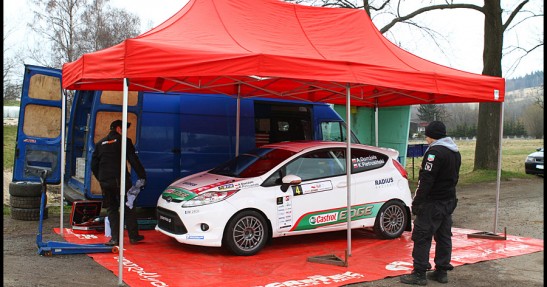 Testy Fiesta Trophy i Fabii WRC